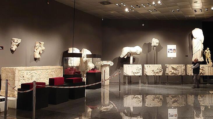ABD'den getirilen tarihi eserler için Antalya'da özel kısım oluşturuldu