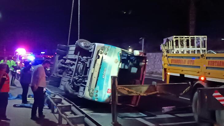 Alanya Kestelspor otobüsü kaza yaptı! TFF'den açıklama