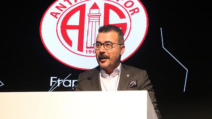 Antalyaspor'da lider Aziz Çetin vazifesinden istifa etti