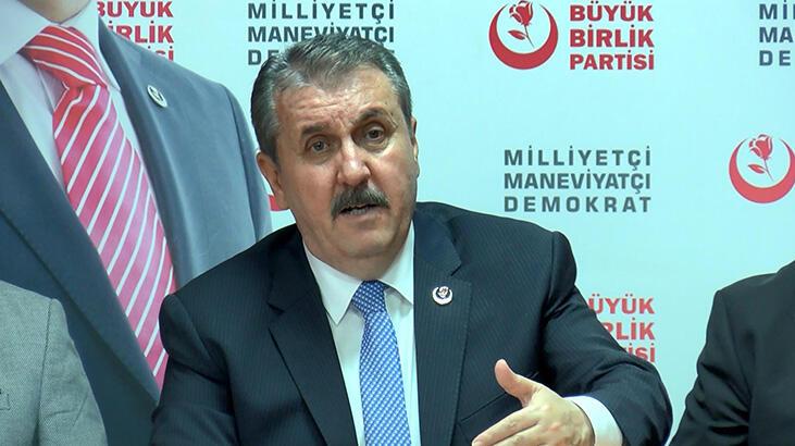 BBP önderi Destici: HDP'yi DÜZGÜN Parti'ye tercih etmiş oldular