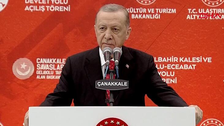 Cumhurbaşkanı Erdoğan'dan Çanakkale'de flaş 'Tahıl Koridoru Anlaşması' açıklaması