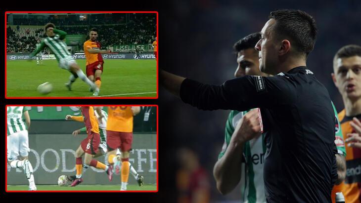 Konyaspor - Galatasaray maçında Zorbay Küçük'ün kararını yanlış buldu! 'Ayağının kırılmamış olması bir şans' dedi ve ekledi: Kırmızı kart