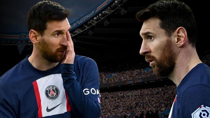 Lionel Messi'ye Paris'te büyük şok! Tribünlerden büyük reaksiyon