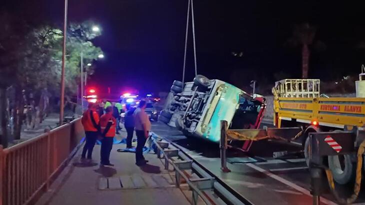 Otobüs kazası geçiren Alanya Kestelspor'dan açıklama: Futbol oynama bahtımız yok