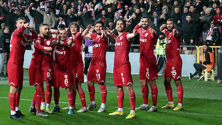 Samsunspor, Bandırmaspor'u farklı mağlup etti! 5 gol