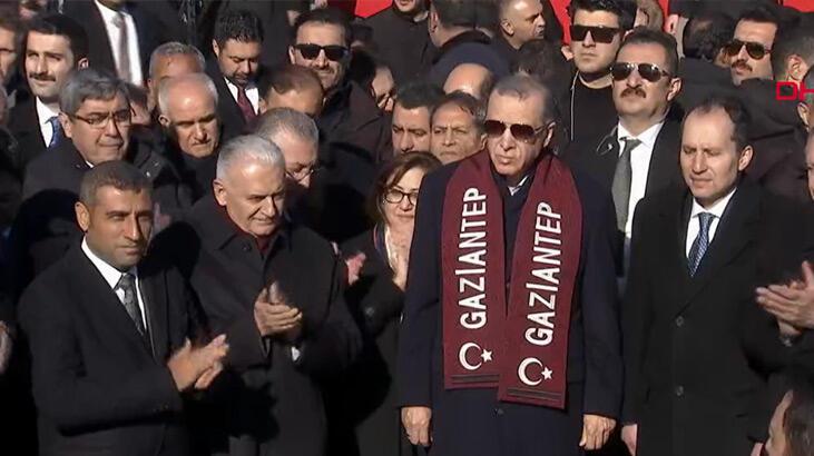 Son dakika... Cumhurbaşkanı Erdoğan'dan Gaziantep'te kıymetli açıklamalar
