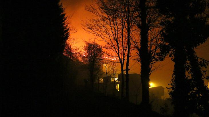 Trabzon'da orman yangını! Kaygı dolu anları bu türlü anlattı