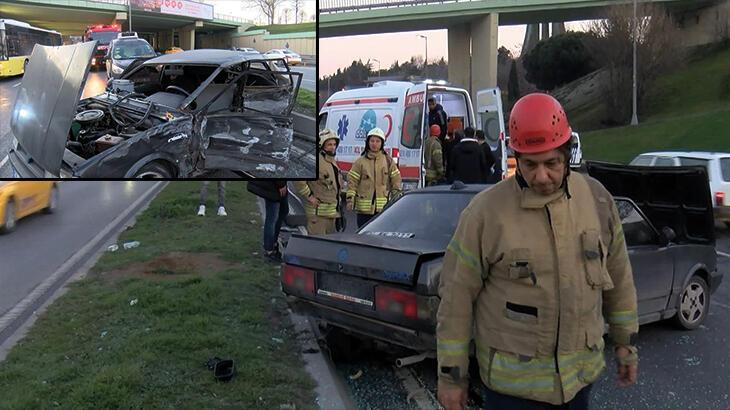 Zeytinburnu'nda kaza: 4 yaralı