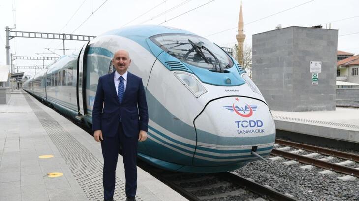 Ankara-İstanbul ortası muhteşem süratli tren ile 89 dakika sürecek