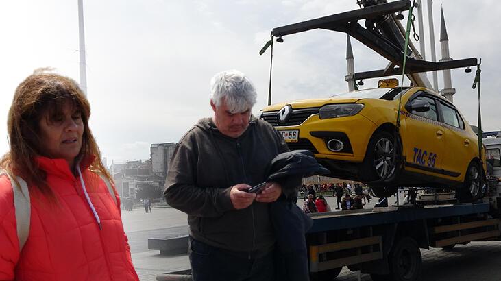 Dolmabahçe'den Taksim'e 385 lira! Fahiş fiyat isteyen taksiciye ceza yağdı