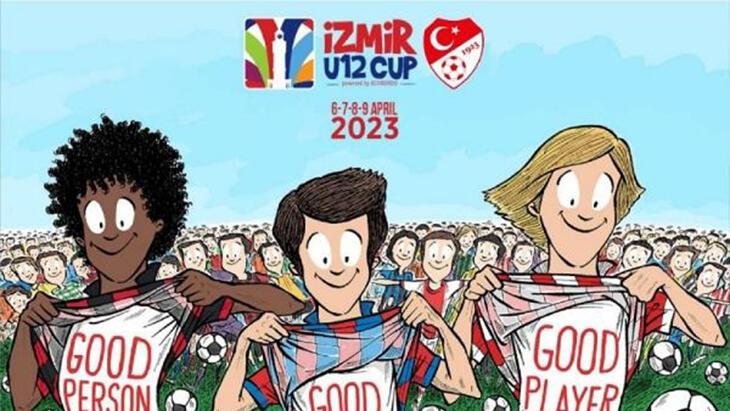 Dünya çocukları U12 İzmir Cup'da bir ortaya geliyor
