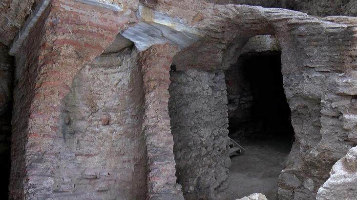 İstanbul'da bin 500 yıllık yeraltı dehlizi bulundu