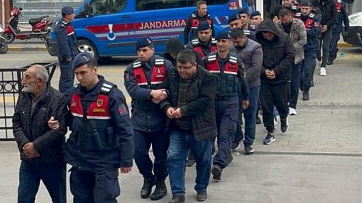 Manisa ve İzmir'deki hata örgütü operasyonunda 25 tutuklama