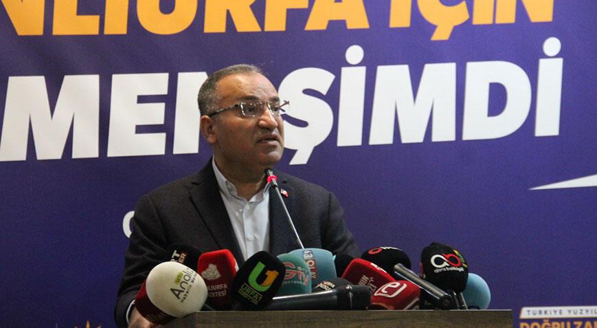 Adalet Bakanı Bozdağ: Öcalan ile görüşme argümanı gerçek dışıdır