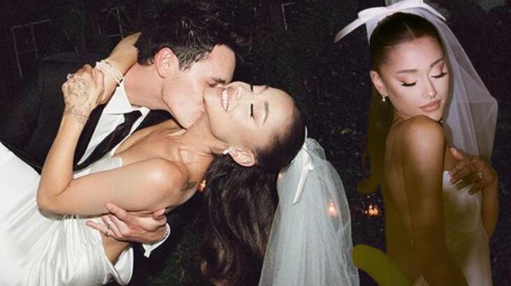 Ariana Grande'den romantik evlilik yıl dönümü kutlaması