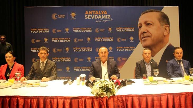 Bakan Çavuşoğlu: 'Karşımızda yerli ve ulusal bir muhalefet yok'