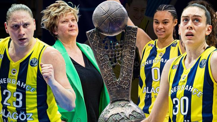 Bayanlar Euroleague'de şampiyon Fenerbahçe! Çukurova ikinci oldu