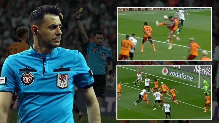 Beşiktaş-Galatasaray derbisinde tartışma yaratan pozisyonlar! Durum kırmızı kart mı? Penaltı var mı? Tek tek açıkladı