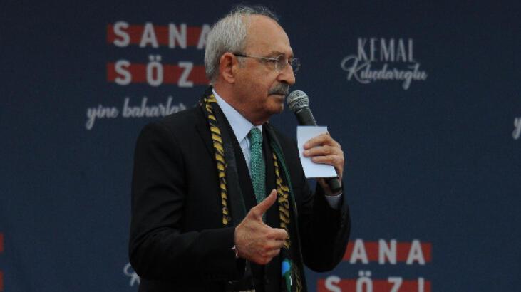 CHP başkanı Kılıçdaroğlu İzmit'te konuştu: Terör, bir insanlık hatasıdır