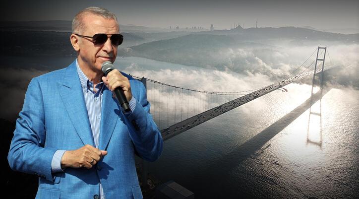 Cumhurbaşkanı Erdoğan duyurdu: İstanbul Boğazı'na 3. tünel geliyor