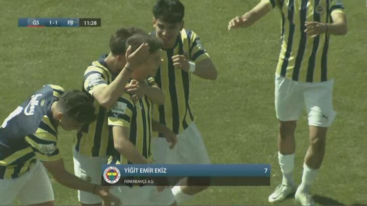 D-Smart'tan canlı yayınlanan U17 derbisinde Fenerbahçe, Galatasaray'ı mağlup etti! Finale yükseldi