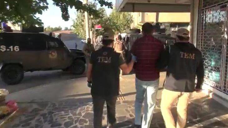 Diyarbakır merkezli 23 vilayetteki DEAŞ operasyonunda 13 tutuklama