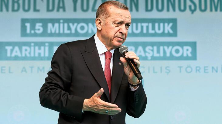 Erdoğan'dan kentsel dönüşüm muştusu: Maliyetin yarısı bizden!