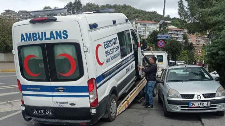 Esenyurt Belediyesi’ne ilişkin ambulans haczedildi