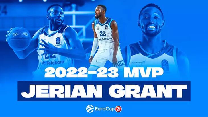 EuroCup'ta dönemin MVP'si Türk Telekom'dan Jerian Grant