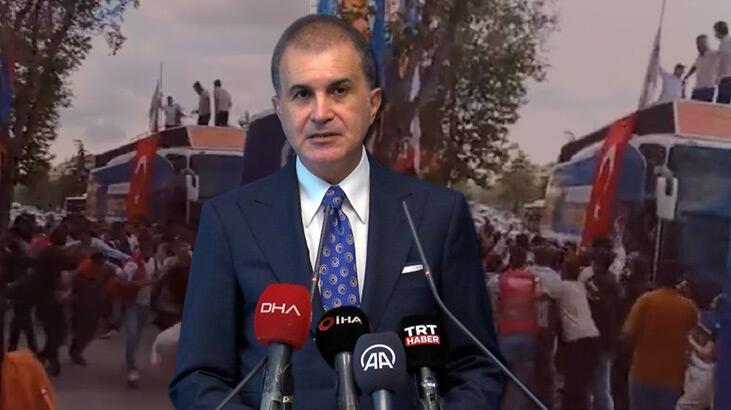 Gaziantep'te AK Parti'liler ve CHP'liler ortasında çıkan olaylarla ilgili Ömer Çelik'ten açıklama