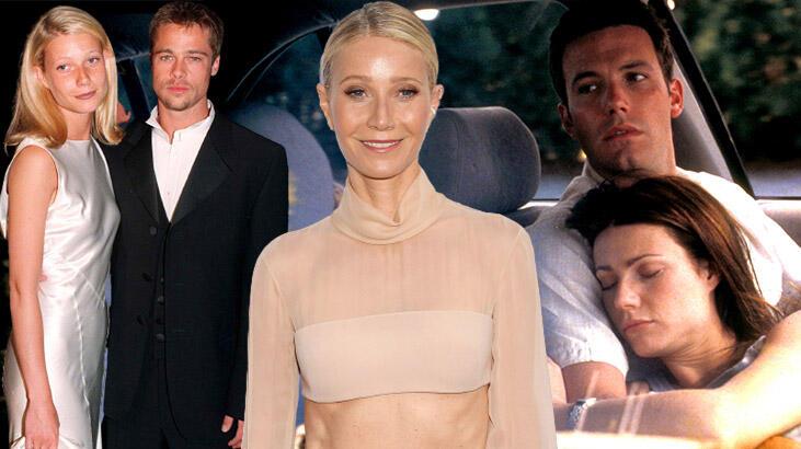 Gwyneth Paltrow eski sevgilileri Brad Pitt ve Ben Affleck ile ilgili müstehcen ayrıntıları paylaştı!