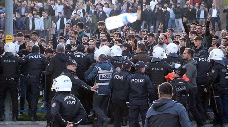 İmamoğlu'nun konuşması sırasında çıkan olaylarla ilgili gözaltına alınan 9 kişi hür