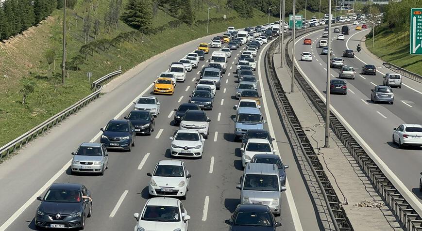 İstanbul'da bayram trafiği! Yoğunluk yüzde 71'e çıktı