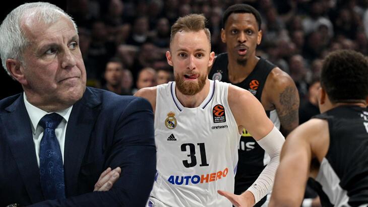 Obradovic son anlarda yıkıldı! EuroLeague'de Real Madrid, Partizan'a karşı pes etmedi
