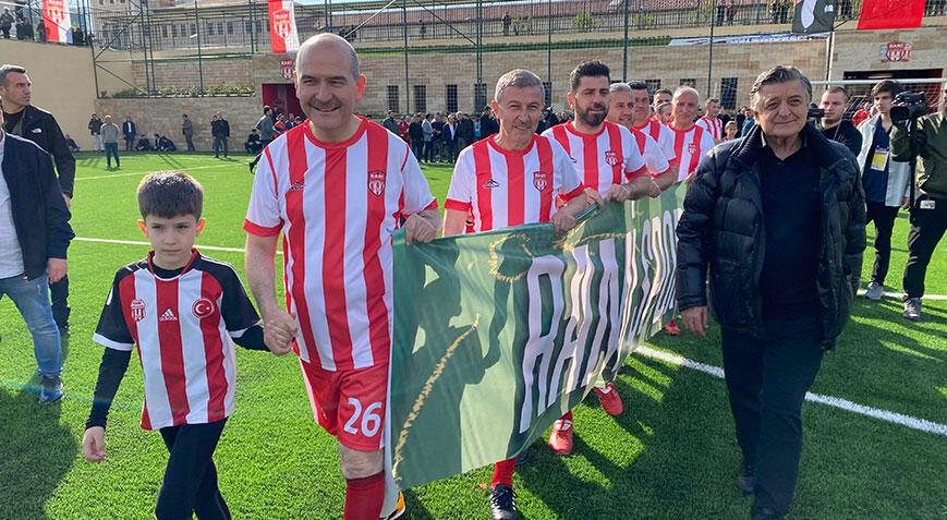 Rami Spor Kulübü Tesisleri Bakan Soylu'nun iştirakiyle açıldı