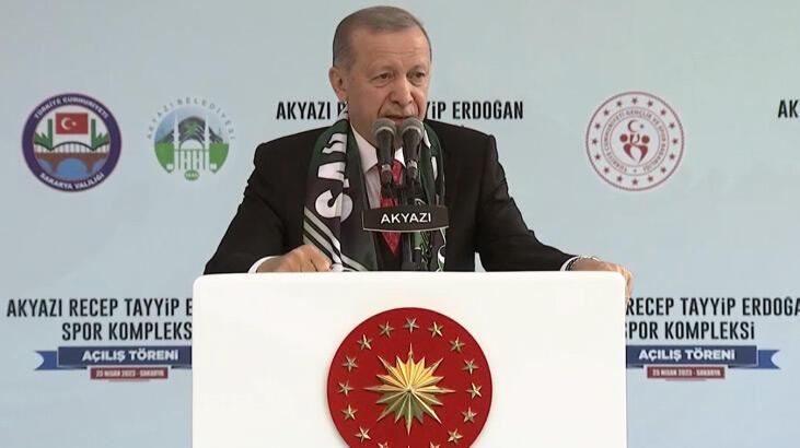 Son dakika... Cumhurbaşkanı Erdoğan'dan Sakarya'da kıymetli açıklamalar