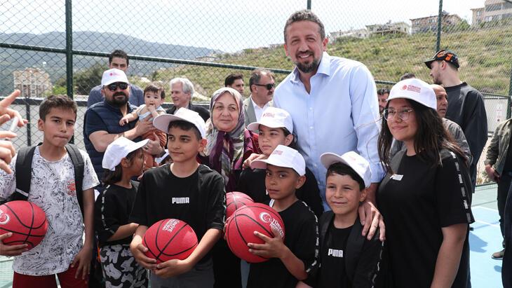 TBF Lideri Hidayet Türkoğlu ve basketbol dünyasının değerli isimleri Hatay Belen’de