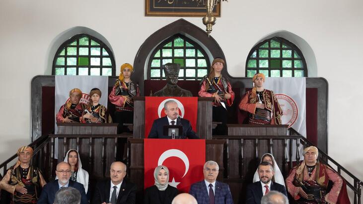 TBMM Lideri Şentop'tan Birinci Meclis Binası'nda Türkiye Yüzyılı vurgusu