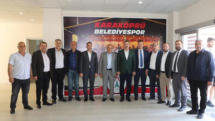 TFF Lideri Büyükekşi'den Karbel Karaköprü Belediye Spor'a Ziyaret