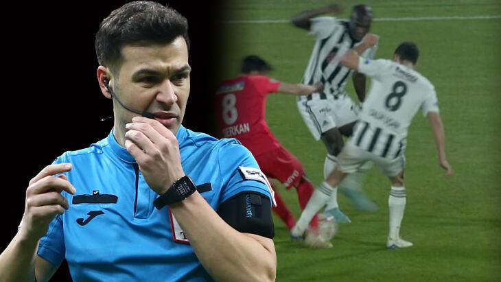 Ümraniyespor - Beşiktaş maçında ikinci golden evvel faul var mı? Deniz Çoban: Hakemi tebrik etmek lazım