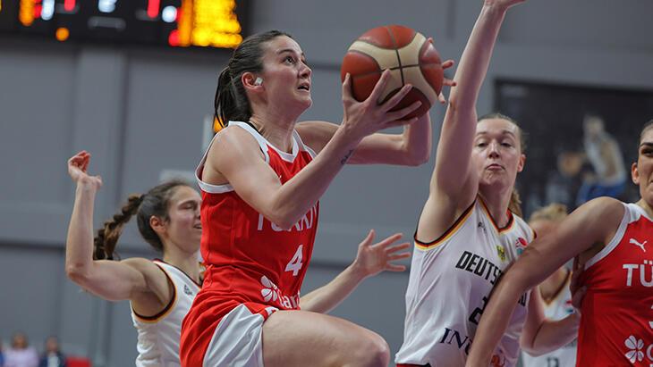 A Ulusal Bayan Basketbol Kadrosu, Almanya karşısında galip
