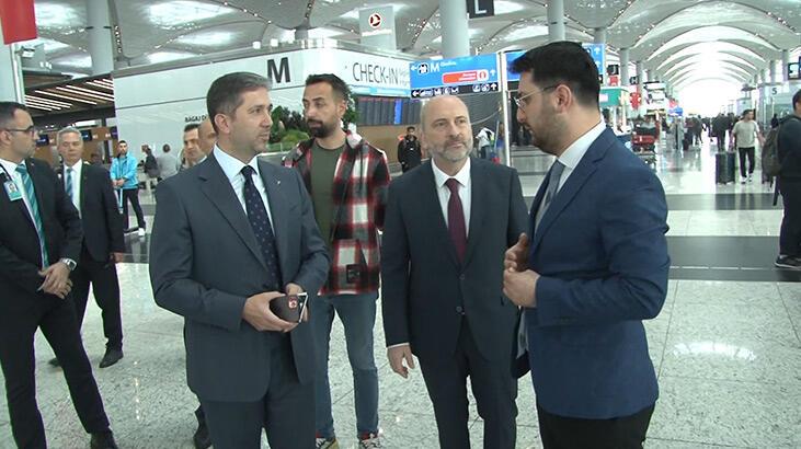 AK Parti'den milletvekili seçilen Üçüncü ve Sırakaya havalimanında oy kullandı