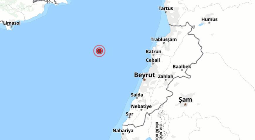 Akdeniz'de 4.2 büyüklüğünde deprem!
