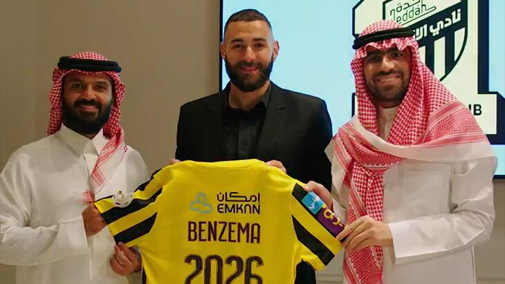 Al-Ittihad, Karim Benzema'yı takımına kattı! Resmen duyurdu