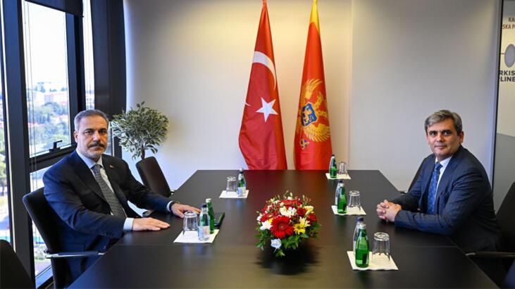 Bakan Fidan, Karadağ Başbakan Yardımcısı ile görüştü! Dışişleri'nden açıklama
