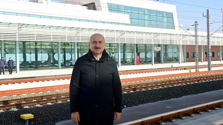 Bakan Karaismailoğlu: Ankara-Sivas süratli treni ile 125 binden fazla kişi seyahat yaptı
