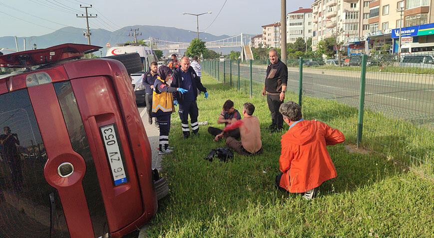 Bursa'da yol verme tartışması kazayla sonuçlandı!
