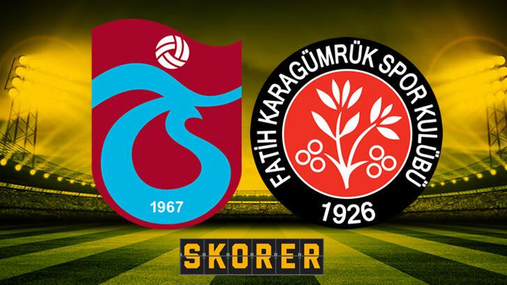 CANLI ANLATIM | Trabzonspor - Fatih Karagümrük