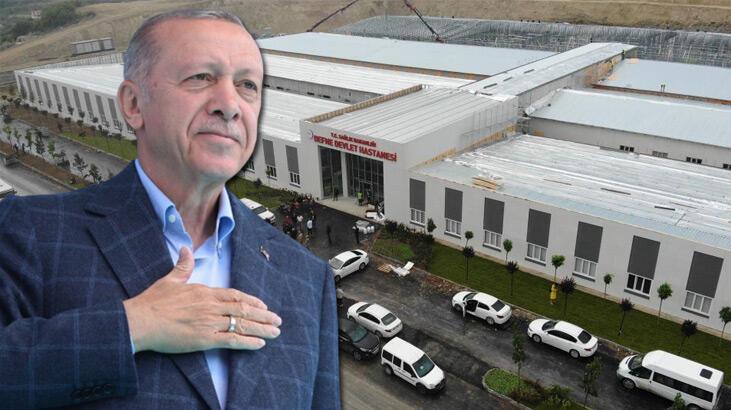 Defne Devlet Hastanesi, yarın Cumhurbaşkanı Erdoğan’ın ziyaretiyle açılıyor