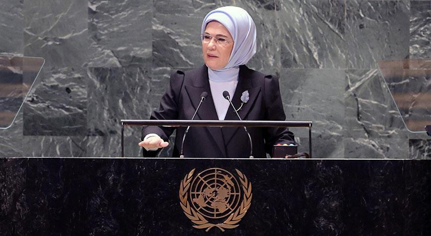 Emine Erdoğan, Birleşmiş Milletler Habitat’ın 2’nci Olağan Kurulu’na katıldı